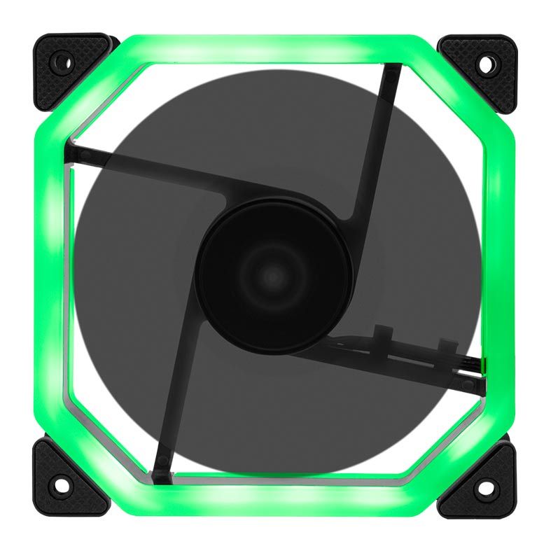 Ventoinha Mancer 120mm Ventus Led Verde, MCR-VTG-01