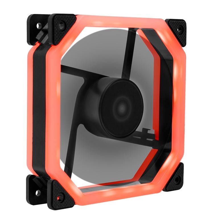 Ventoinha Mancer 120mm Ventus Led Vermelho, MCR-VTR-01