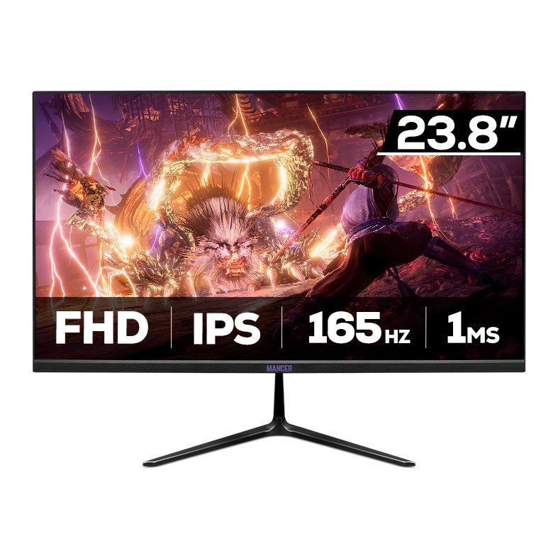 Monitor Gamer Mancer Valak ZX180, 23.8 Pol, IPS, FHD, 1ms, 165Hz