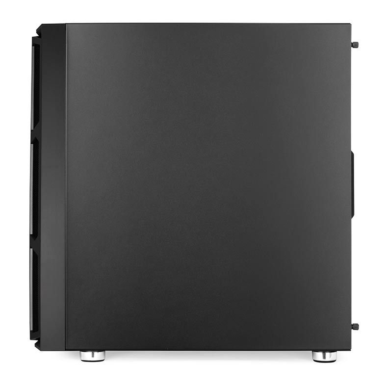 Gabinete Gamer Mancer Warg Lateral Vidro Preto, MCR-WG01-RGB