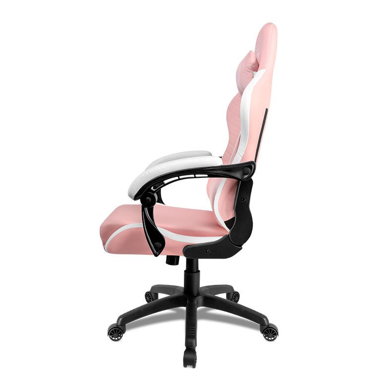 Cadeira Gamer Mancer Ymir, Branco e Rosa, MCR-YMR-WPK