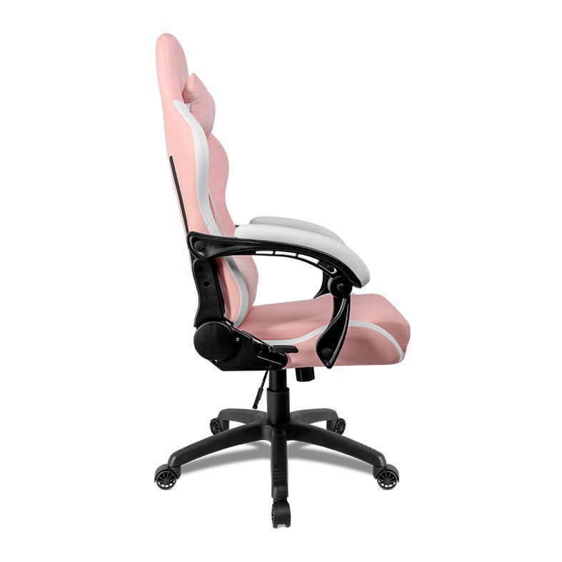 Cadeira Gamer Mancer Ymir, Branco e Rosa, MCR-YMR-WPK