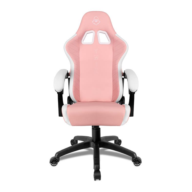 Cadeira Gamer Mancer Ymir, Branco e Rosa, MCR-YMR-WPK