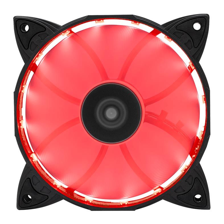Ventoinha Mancer 120mm Z100 Led Vermelho, MCR-Z10R-01