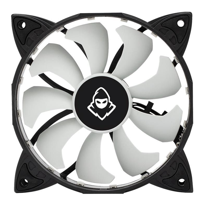 Ventoinha Mancer 120mm Z100 Led Branco, MCR-Z10W-01