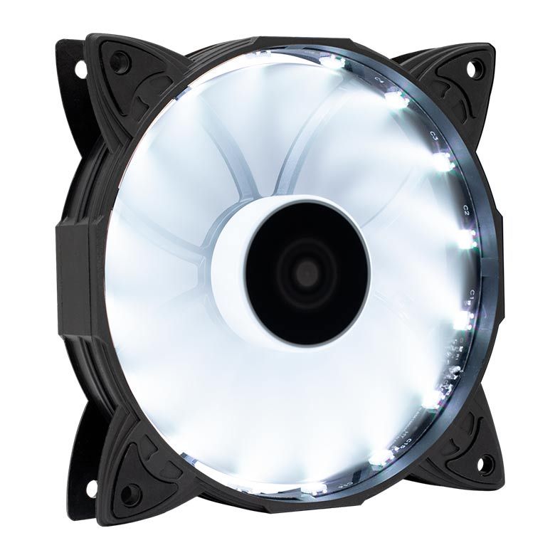 Ventoinha Mancer 120mm Z100 Led Branco, MCR-Z10W-01