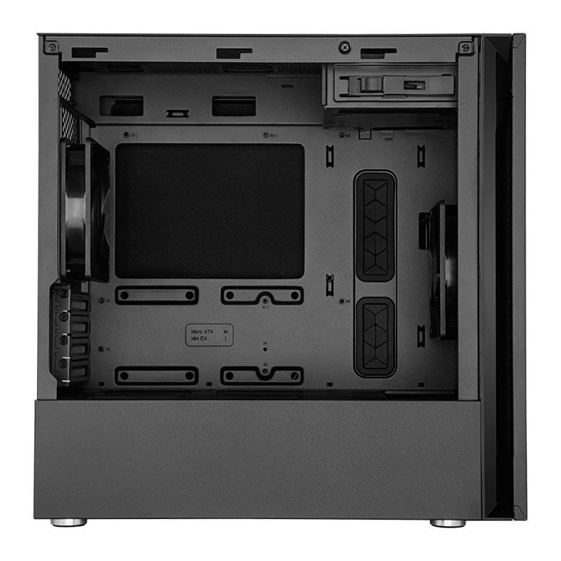Gabinete Gamer Cooler Master Silencio S400, Com 2 Fans Preto, MCS-S400-KN5N-S00