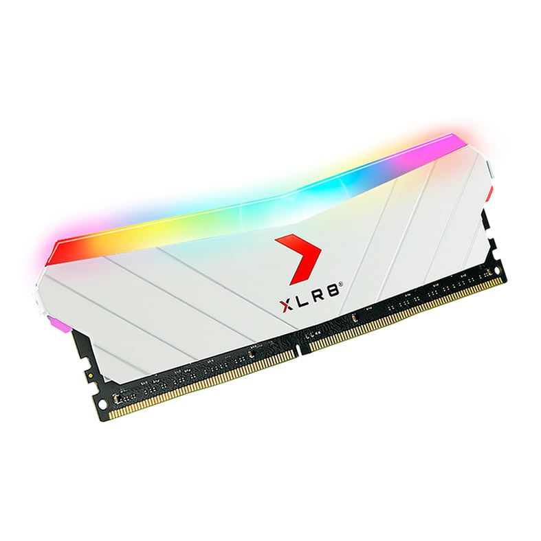 Memoria PNY XLR8 Gaming EPIC-X RGB, 16GB (1x16GB), DDR4, 3200MHz, C16, Branca, MD16GD4320016XRGBW