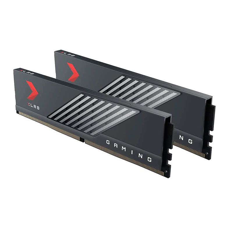 Memoria PNY XLR8 MAko, 32GB (2x16GB), DDR5, 6000MHz, C36, Preta, MD32GK2D5600036MXR