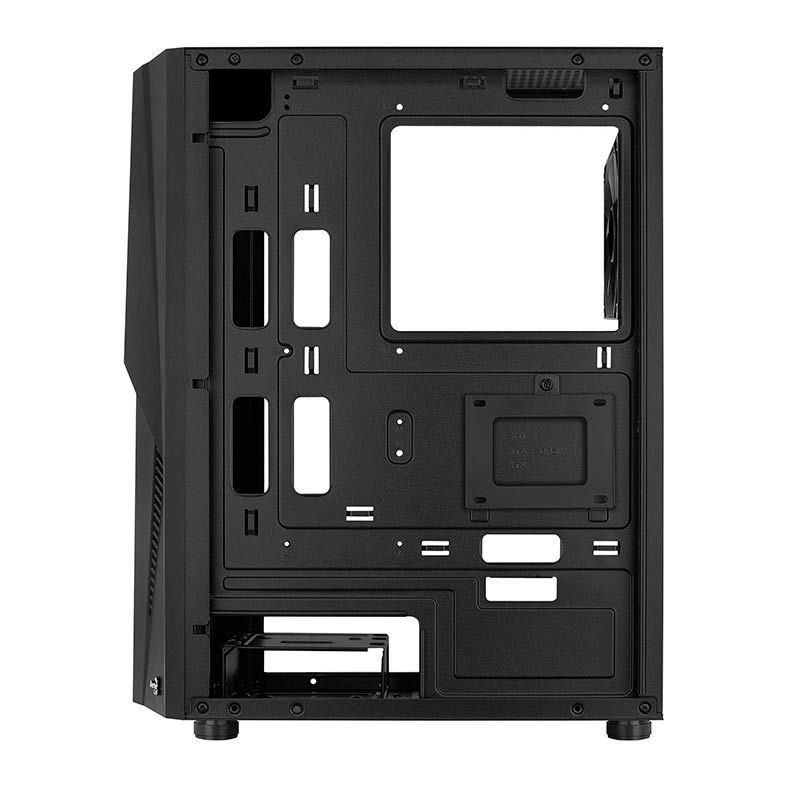 Gabinete AeroCool Mecha RGB Vidro Temp Preto, MECHA-G-BK-v1