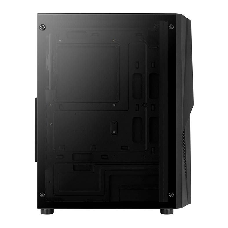 Gabinete AeroCool Mecha RGB Vidro Temp Preto, MECHA-G-BK-v1
