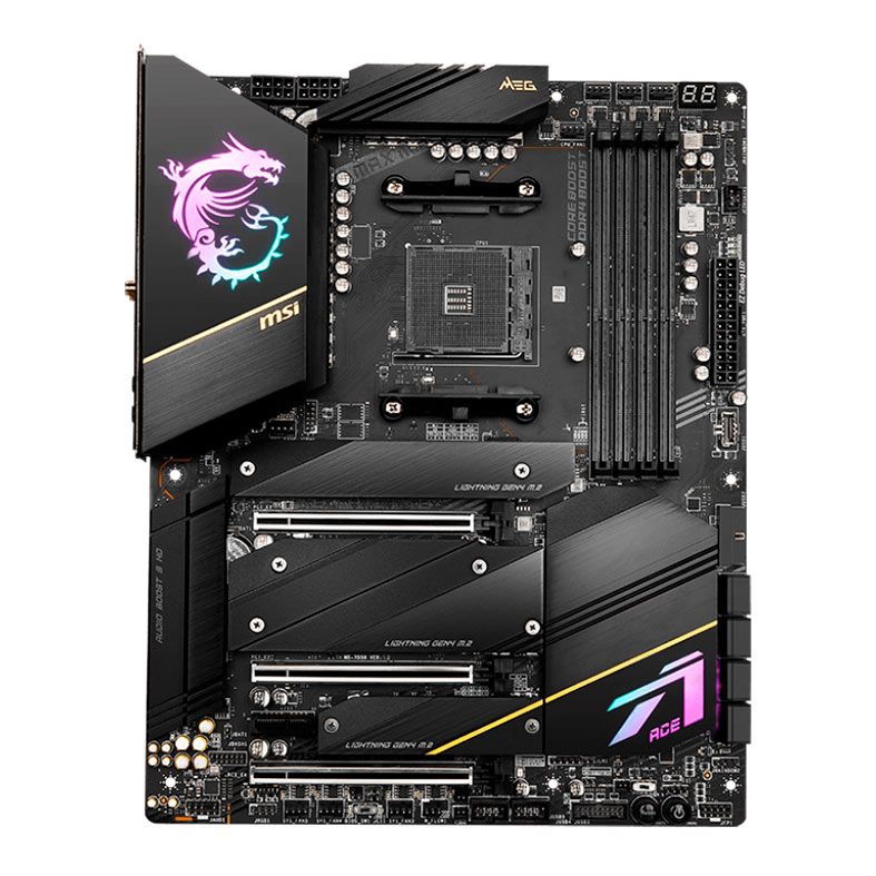 Placa Mae MSI MEG X570S Ace Max, DDR4, Socket AM4, Chipset AMD X570, MEG X570S ACE MAX