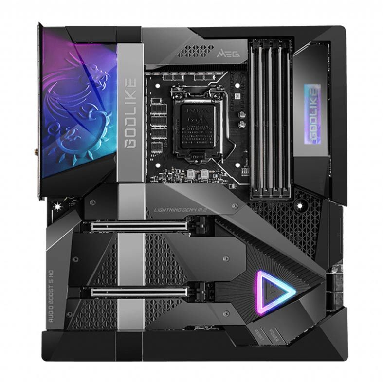 Placa Mae MSI MEG Z590 Godlike, DDR4, Socket LGA1200, E-ATX, Chipset Intel Z590, MEG Z590 GODLIKE