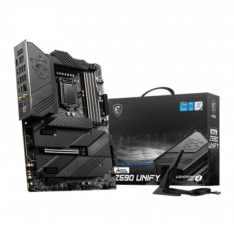Placa Mae MSI MEG Z590 Unify, DDR4, Socket LGA1200, ATX, Chipset Intel Z590, MEG-Z590-UNIFY