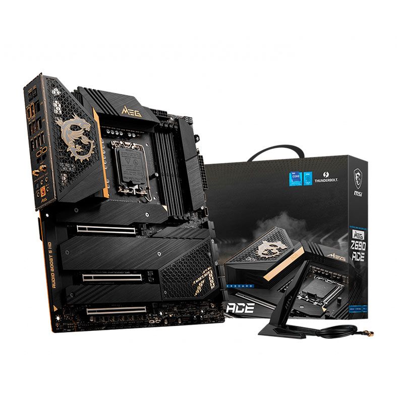 Placa Mae Msi MEG Z690 ACE, DDR5, Socket LGA1700, E-ATX, Chipset Intel Z690, MEG Z690 ACE