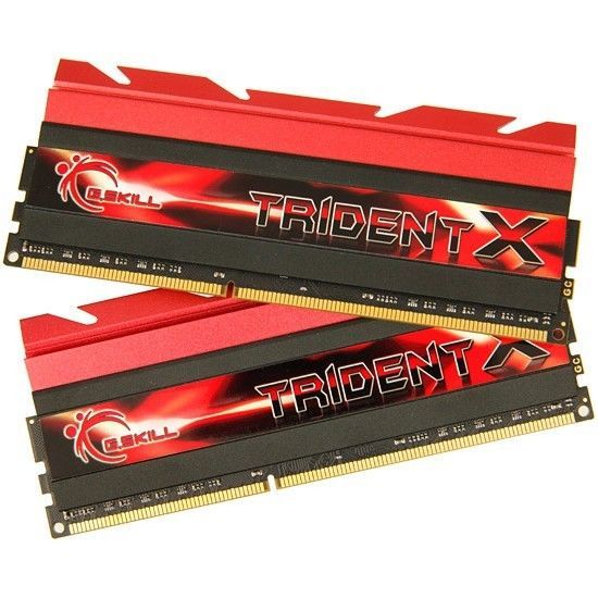 Memoria G.Skill Trident X 16GB (2x8) DDR3 2666MHz Vermelha, F3-2666C12D-16GTXD