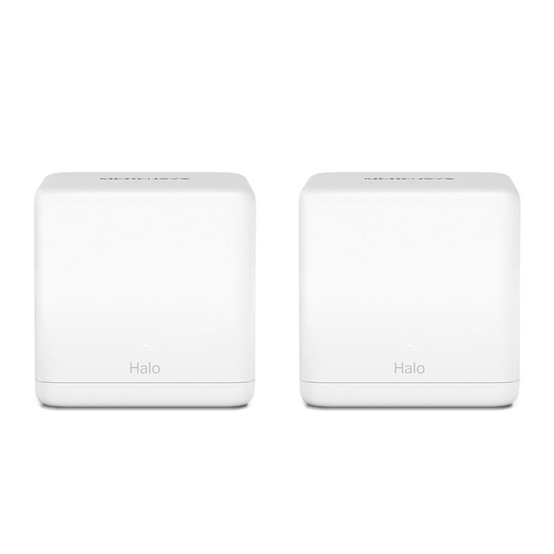 Sistema Wi-Fi Mesh Mercusys Halo H30G, (2-Pack), Wireless Dual Band AC1300, Branco, MER-HALO-H30G