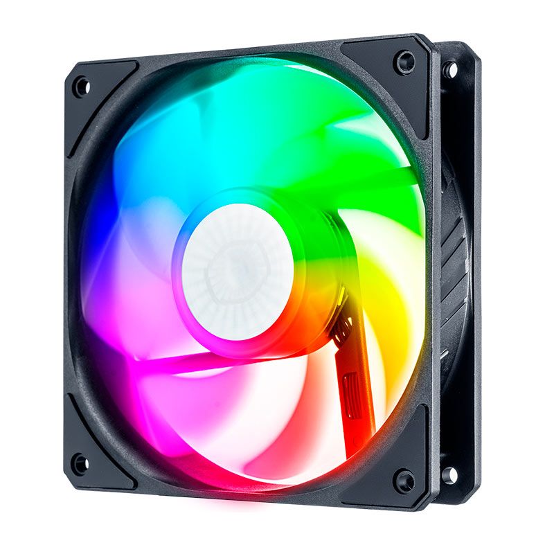 Ventoinha Cooler Master Sickleflow 120 ARGB, 120mm, Preto, MFX-B2DR-18NPA-R1