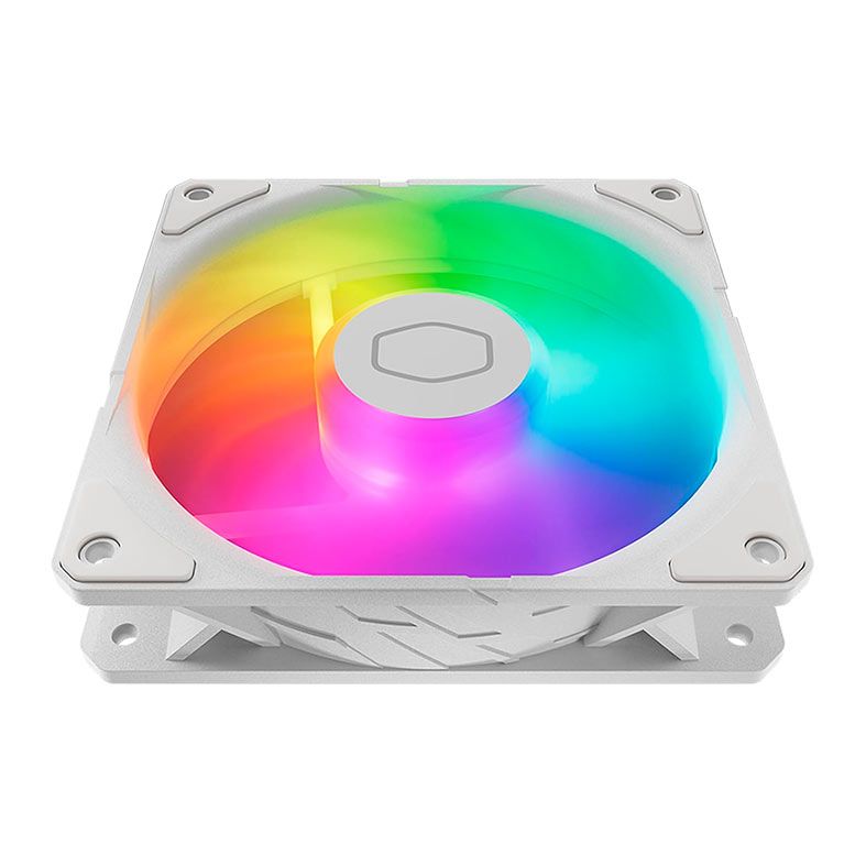 Kit Ventoinhas Cooler Master Sickflow Edge 120 White Edition, ARGB, 3x120mm, MFX-B2DW-253P2-R2