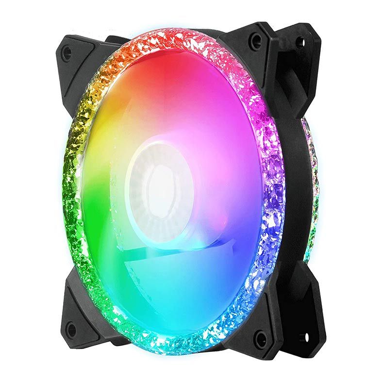 Kit Ventoinhas Cooler Master Masterfan MF120 Prismatic, 3x120mm, RGB, MFY-B2DN-203PA-R1