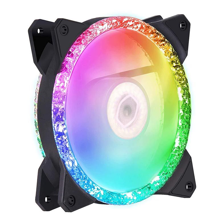 Kit Ventoinhas Cooler Master Masterfan MF120 Prismatic, 3x120mm, RGB, MFY-B2DN-203PA-R1