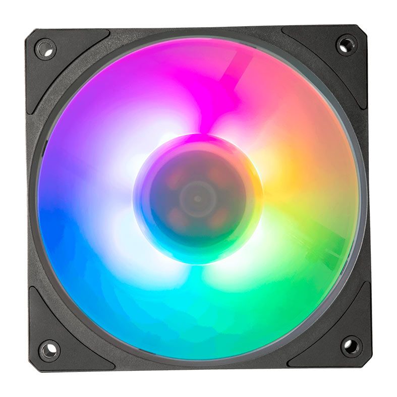 Ventoinha Cooler Master Mobius 120P, ARGB, 120mm, Preto, MFZ-M2DN-24NP2-R1