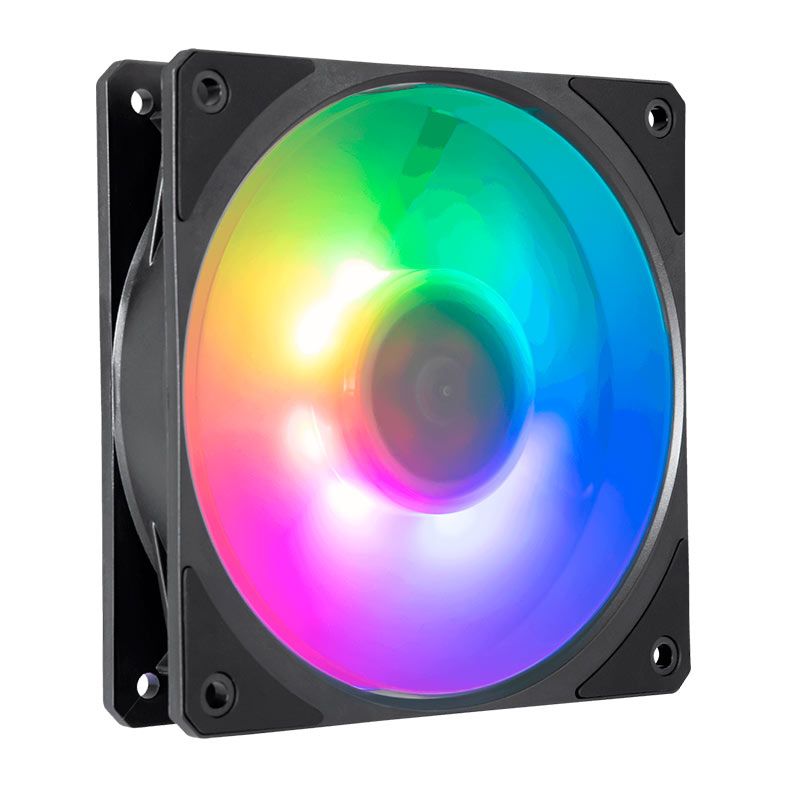 Ventoinha Cooler Master Mobius 120P, ARGB, 120mm, Preto, MFZ-M2DN-24NP2-R1