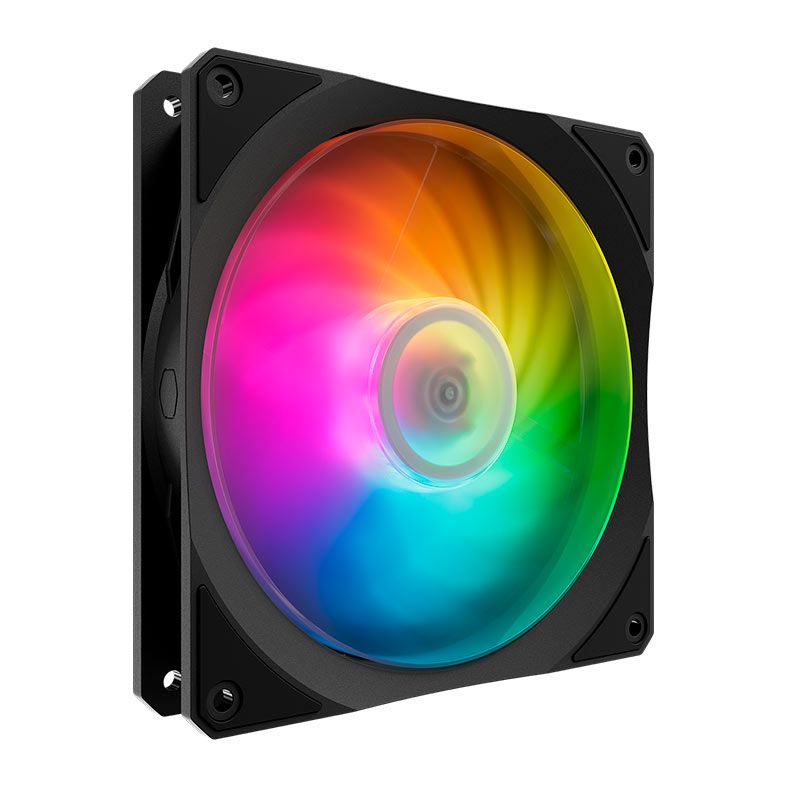 Ventoinha Cooler Master Mobius 140P ARGB, 140mm, Preto, MFZ-M4DN-19NP2-R1