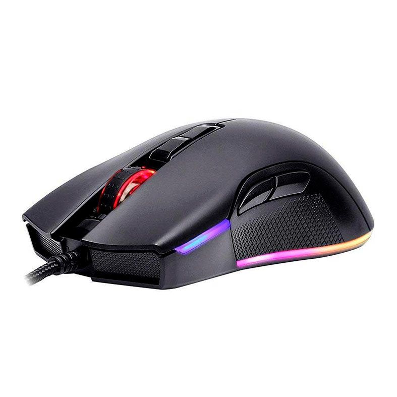 Mouse Gamer Motospeed V70, RGB, 6400DPI, 7 Botoes, Preto, MG-V70-BK-WW