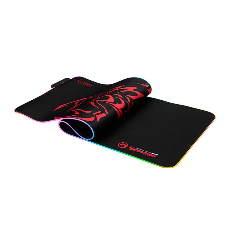 Mousepad Gamer Marvo Scorpion MG010 RGB XL 800x310x4mm, MG010