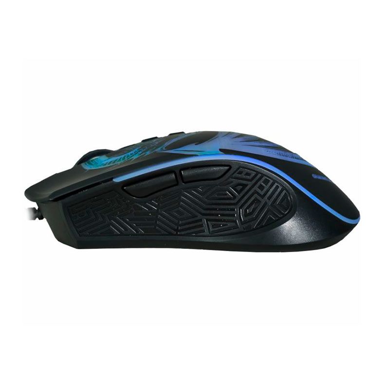 Mouse Gamer K-Mex MGL337 Dragao, RGB, 6400DPI, 7 Botoes, Preto, MGL337US001CB0X