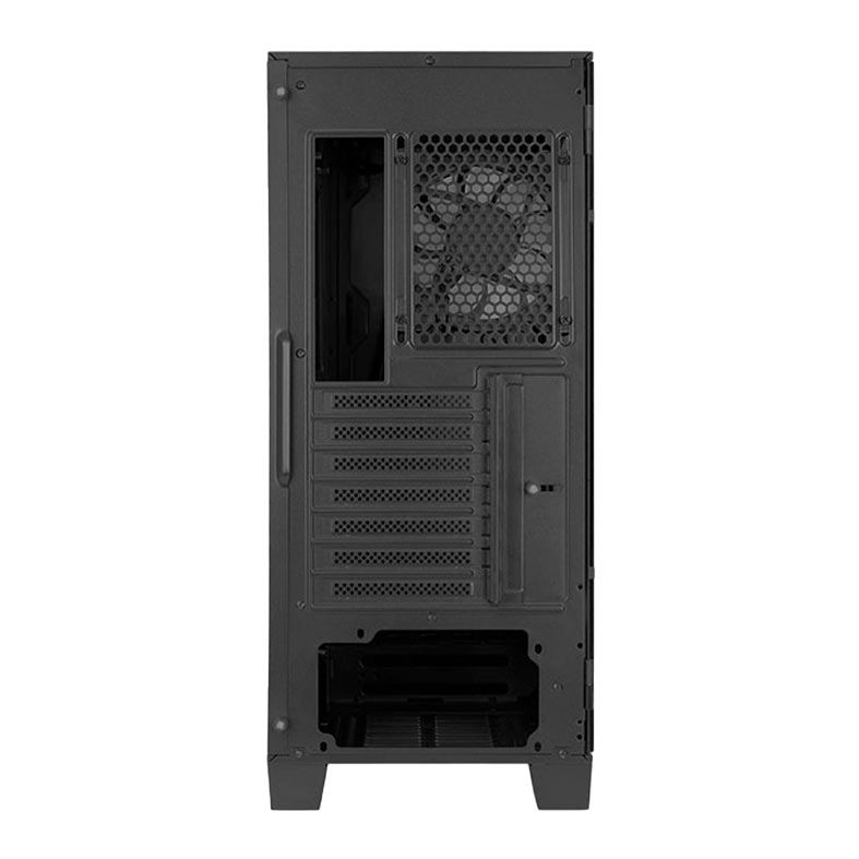 Gabinete Gamer Aerocool Mirage V1, ARGB, Mid-Tower, Lateral de Vidro, Com 1 Fan, Preto, MIRAGE-G-BK-V1