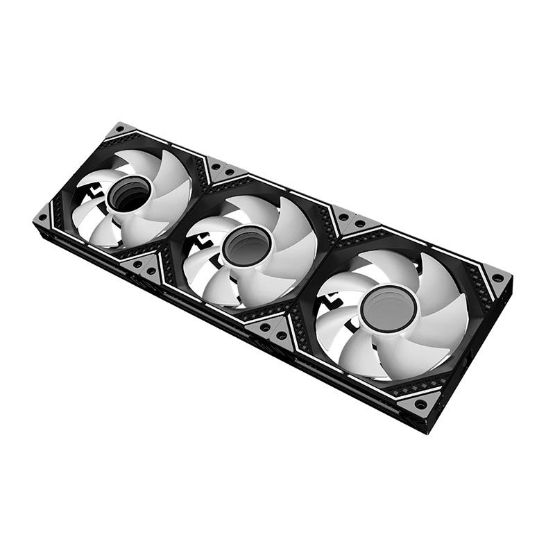 Kit Ventoinhas Alseye Mirror 3, ARGB, 3x120mm, Preto, MIRROR-3-B