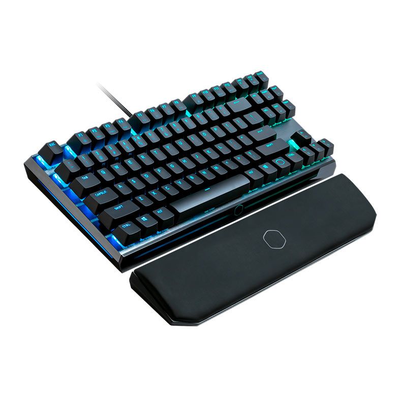 Teclado Mecanico Gamer Cooler Master MK730, RGB, TKL, Switch Azul, Preto, MK-730-GKCL1-US