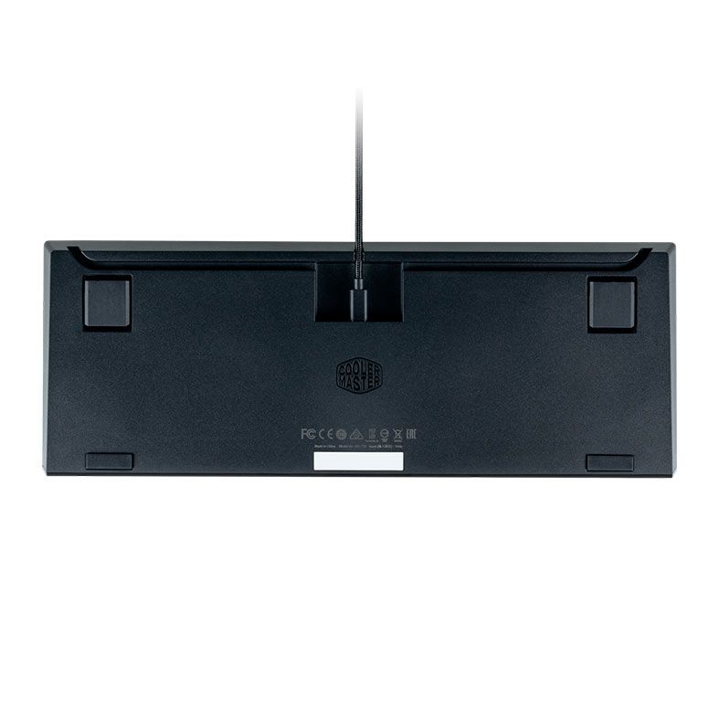 Teclado Mecanico Gamer Cooler Master MK730, RGB, TKL, Switch Marrom, Preto, MK-730-GKCM1-US