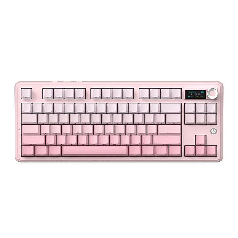 PRE VENDA - Teclado Mecanico Ajazz MK87, RGB, Switch Maillard, Tri-Mode, Pink, MK87-PK