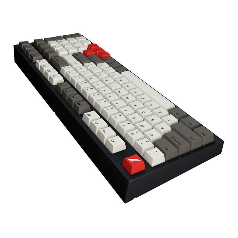Teclado Mecanico Gamer 1STPlayer Lang MK980, RGB, Switch Amarelo, Preto, MK980BK