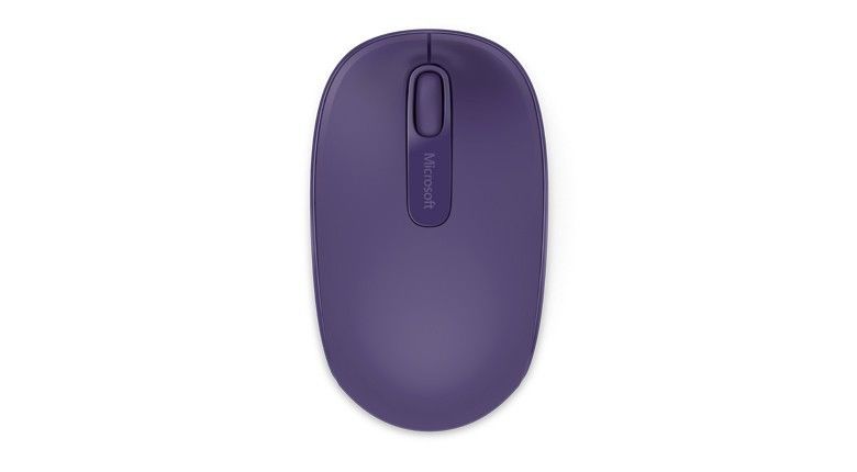 Mouse Microsoft Wireless Mobile 1850 Roxo, U7Z00048