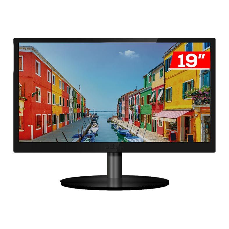 Monitor PcTop, 19, Led, HD, 5ms, 60Hz, VGA/HDMI, MLP190HDMI43
