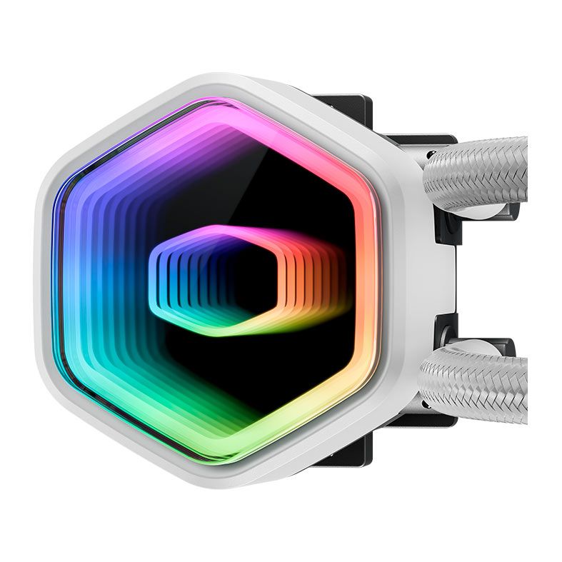 Water Cooler Cooler Master Masterliquid 240 Core II, ARGB, 240mm, Branco, MLW-D24M-A18PA-RW