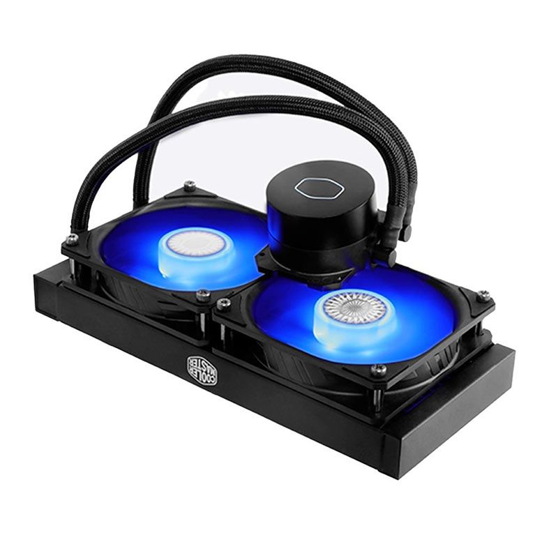 Water Cooler Cooler Master Masterliquid ML240L V2, Led Azul, 240mm, MLW-D24M-A18PB-R2