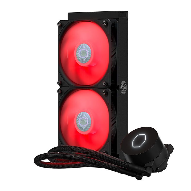 Water Cooler Cooler Master Masterliquid ML240L V2, Led Vermelho, MLW-D24M-A18PR-R2