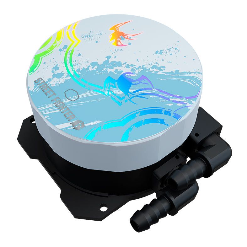 Water Cooler Cooler Master MasterLiquid 360L Core Street Fighter 6 Chun-LI, ARGB, 360mm, Branco, MLW-D36M-A17PZ-CL
