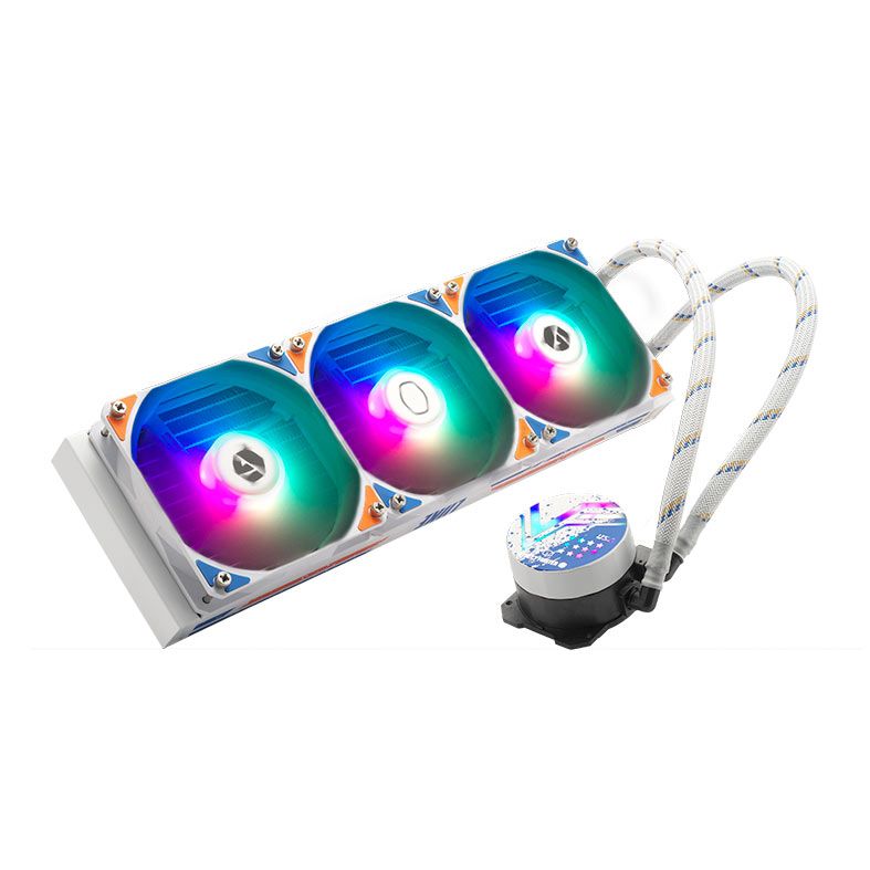 Water Cooler Cooler Master MasterLiquid 360L Core Street Fighter 6 Luke, ARGB, 360mm, Branco, MLW-D36M-A17PZ-LK