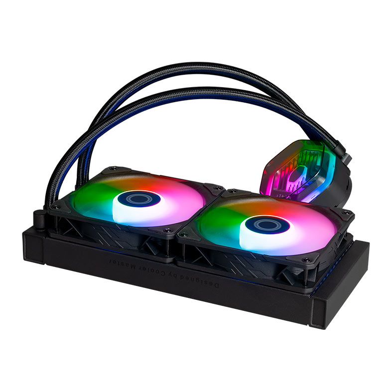 Water Cooler Cooler Master MasterLiquid 240 Atmos , RGB, 240mm, Preto, MLX-D24M-A25PZ-R1
