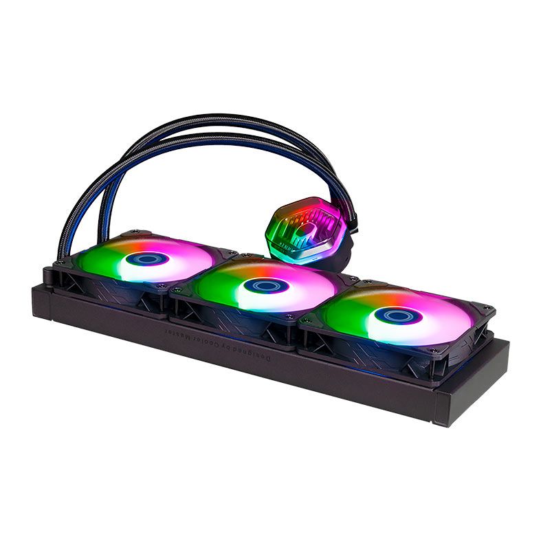 Water Cooler Cooler Master MasterLiquid 360 Atmos , RGB, 360mm, Preto, MLX-D36M-A25PZ-R1