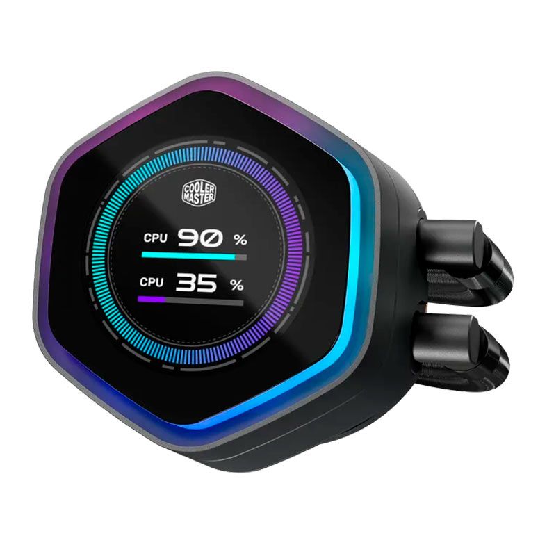 Water Cooler Cooler Master Masterliquid Atmos II LCD, ARGB, 360mm