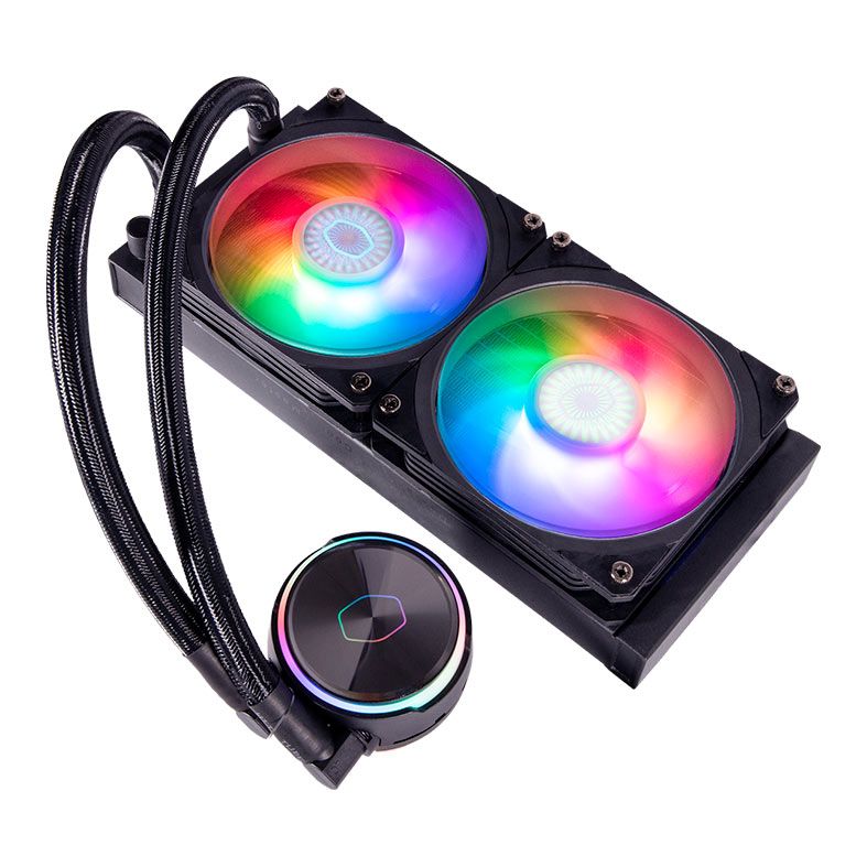Water Cooler Cooler Master MasterLiquid PL240 Flux, ARGB, 240mm, MLY-D24M-A23PZ-R1