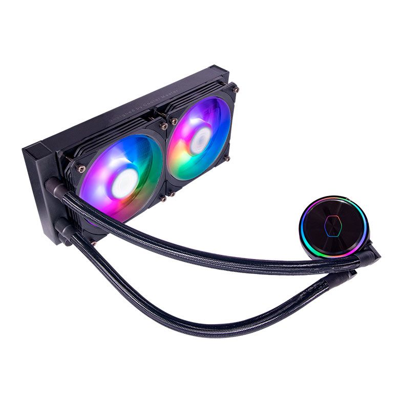 Water Cooler Cooler Master MasterLiquid PL240 Flux, ARGB, 240mm, MLY-D24M-A23PZ-R1