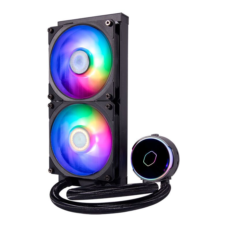 Water Cooler Cooler Master MasterLiquid PL240 Flux, ARGB, 240mm, MLY-D24M-A23PZ-R1